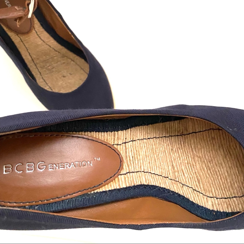 🖤BCBGeneration Canvas Wedges - Picture 9 of 11